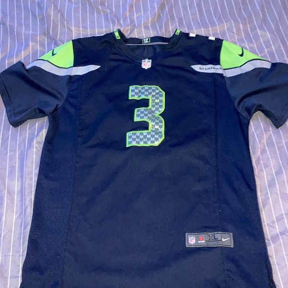 Youth Seattle Seahawks Russell Wilson Jersey - Picture 1 of 4